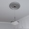 Ekena Millwork Traditional PVC Medallion (Canopies up to 13 1/2"), 22"OD x 3 1/2"ID x 1 1/2"P, Bright Coat Aluminum CMP22TRBAL - alternate 8